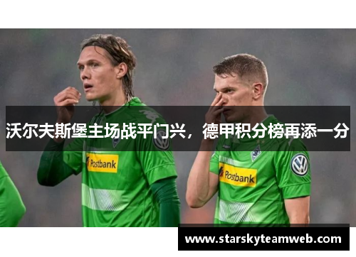 沃尔夫斯堡主场战平门兴，德甲积分榜再添一分